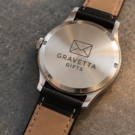 Custom Engraved Case-Back Watches